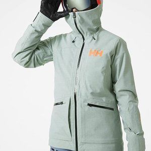 Helly Hansen Powderqueen 3.0 Waterproof Ski Jacket JADE